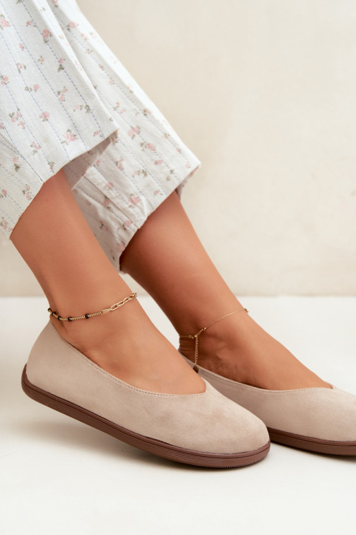 Bailarinas para mujer Barefoot en color arena Hollin