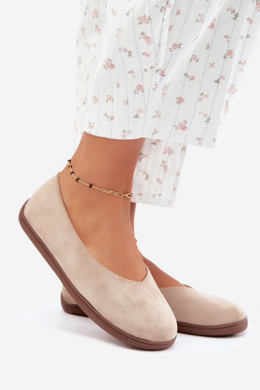 Bailarinas para mujer Barefoot en color arena Hollin