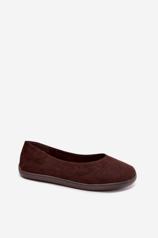 Bailarinas para mujer Barefoot en color chocolate Hollin