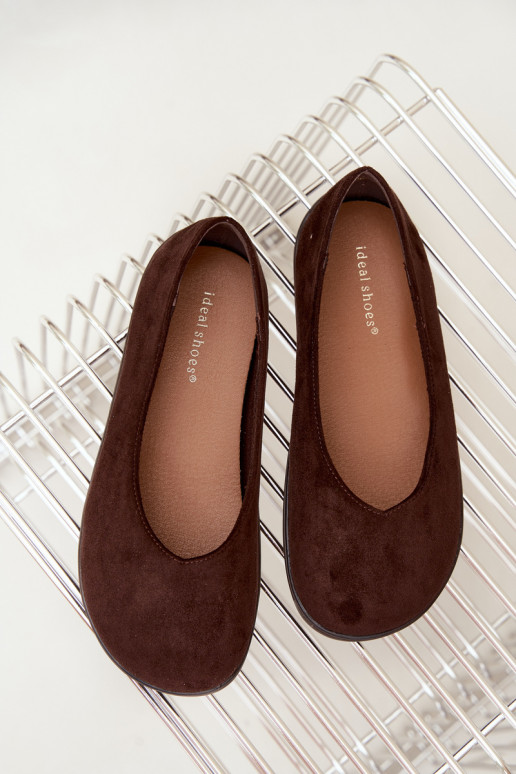 Bailarinas para mujer Barefoot en color chocolate Hollin