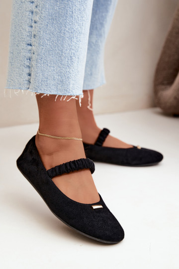 Sandalias negras con detalles decorativos Brinelle 2