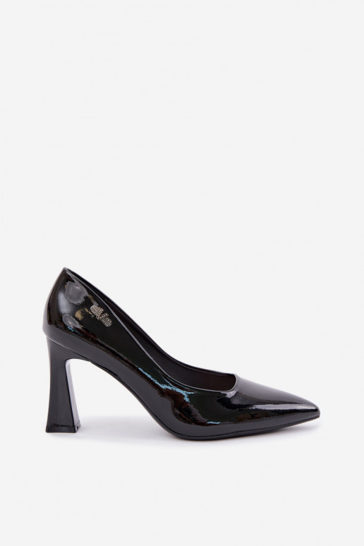 Zapatos de charol Vinceza 62328 negros
