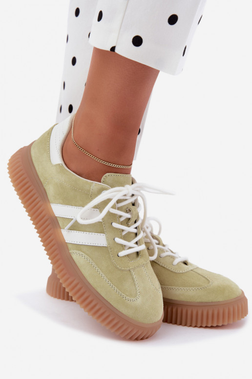 Zapatillas lima de ante sintético con plataforma
