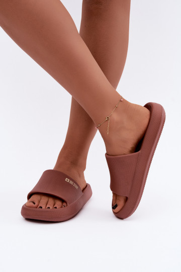 Zapatillas ligeras para mujer Big Star UU274088 en color marrón 2