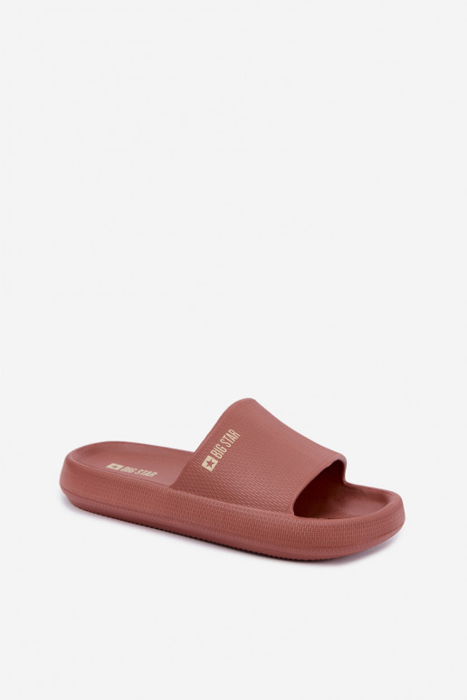 Zapatillas ligeras para mujer Big Star UU274088 en color marrón