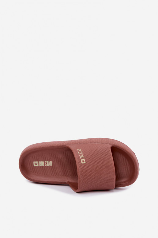 Zapatillas ligeras para mujer Big Star UU274088 en color marrón