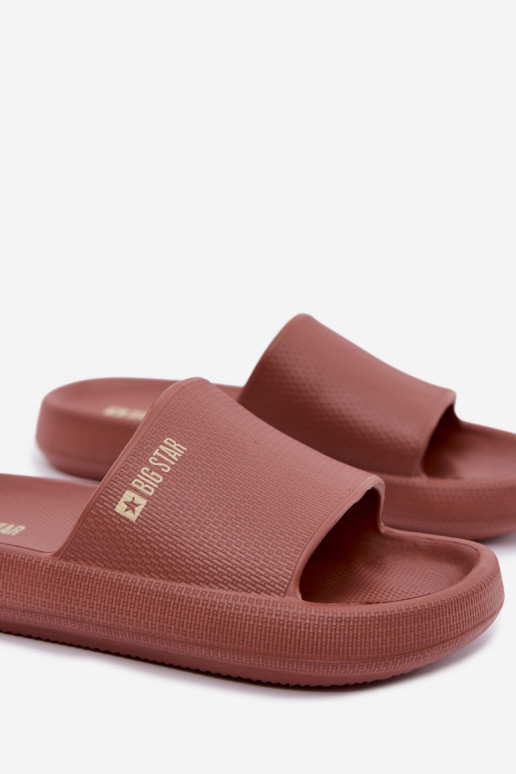 Zapatillas ligeras para mujer Big Star UU274088 en color marrón