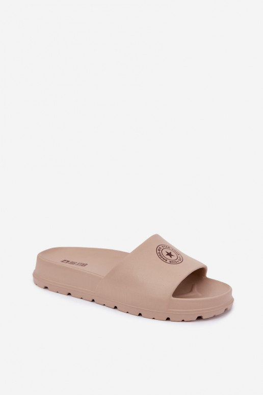 Zapatillas ligeras para mujer Big Star UU274074 en color arena