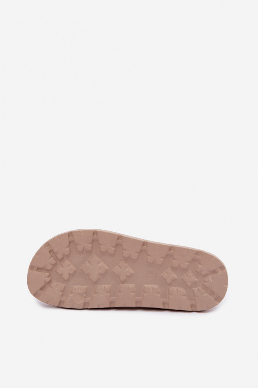 Zapatillas ligeras para mujer Big Star UU274074 en color arena