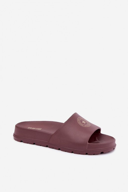 Zapatillas ligeras para mujer Big Star UU274075 en color marrón