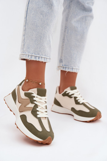Zapatillas verdes con plataforma Janelora 2