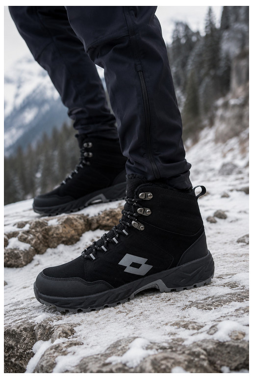 botas de invierno Trekas para hombres aisladas LOTTO 2401210U KETCHAM negras