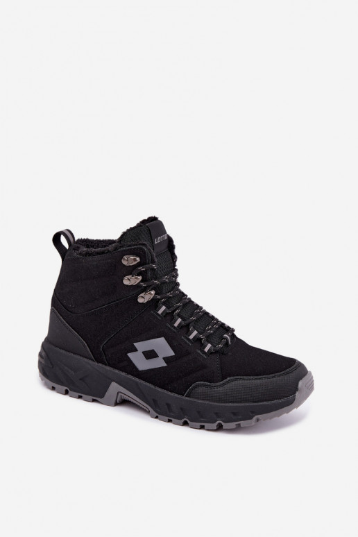 botas de invierno Trekas para hombres aisladas LOTTO 2401210U KETCHAM negras