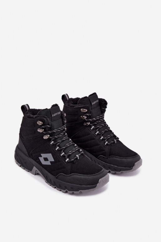 botas de invierno Trekas para hombres aisladas LOTTO 2401210U KETCHAM negras