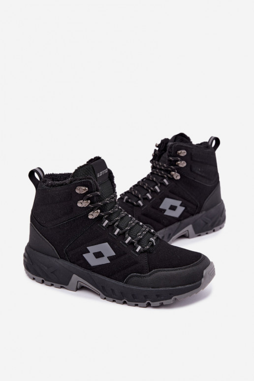 botas de invierno Trekas para hombres aisladas LOTTO 2401210U KETCHAM negras
