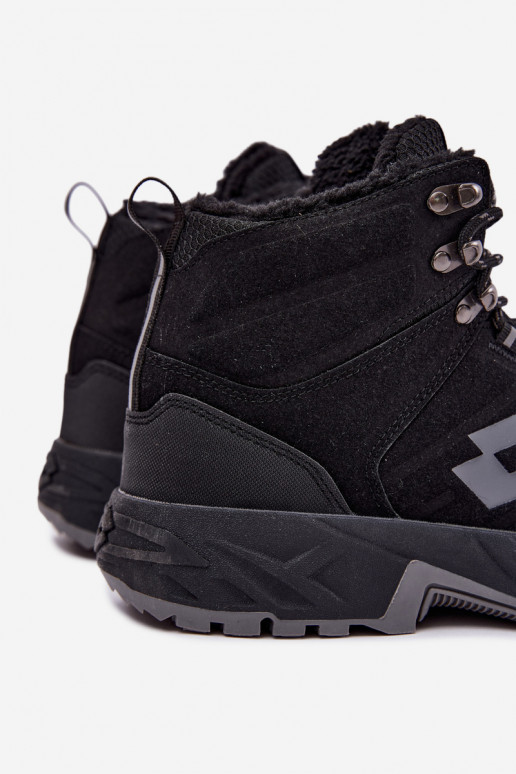 botas de invierno Trekas para hombres aisladas LOTTO 2401210U KETCHAM negras