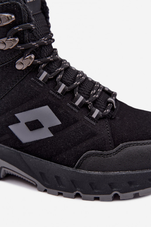 botas de invierno Trekas para hombres aisladas LOTTO 2401210U KETCHAM negras