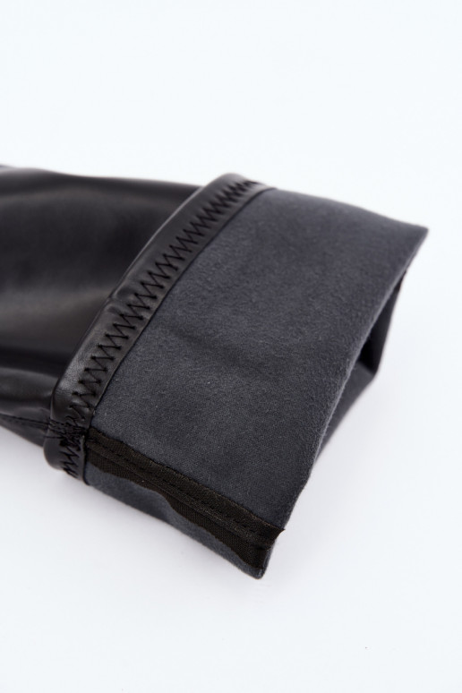 botas altas para mujer con caña atada en tacón bajo de ante sintético color caramelo Gisellea