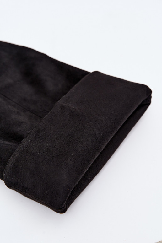 botas altas de mujer slip-on con tacones en negro Favra
