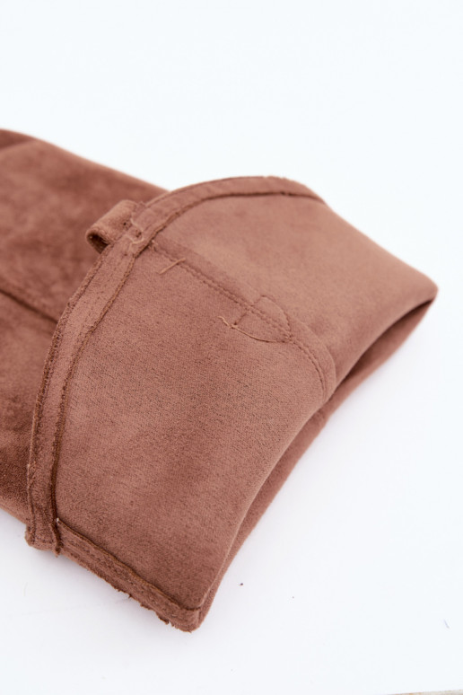 botas altas slouchy tipo slip-on en color marrón Sylvie