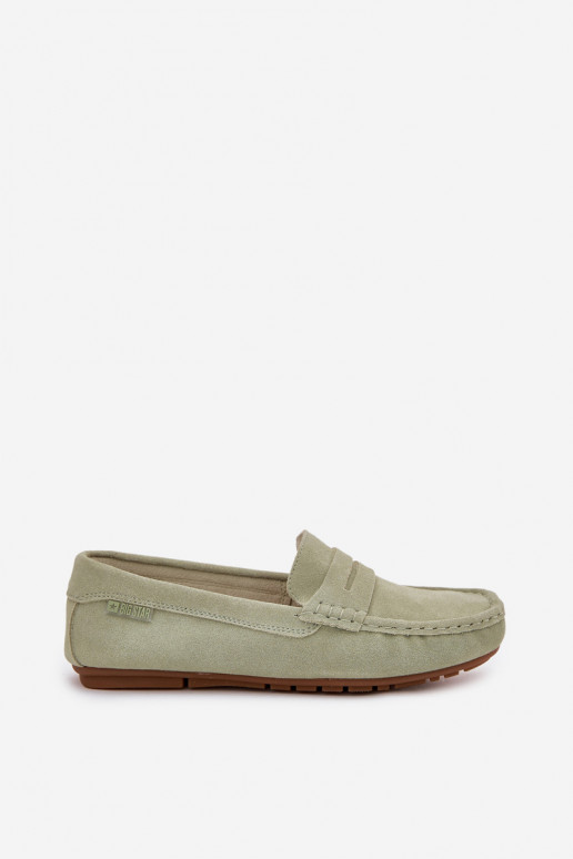 Mocasines de ante verdes Big Star RR274945