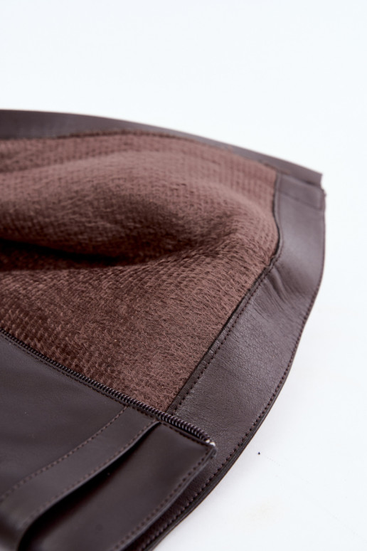 Botas altas para mujer con forro y tacones de chocolate Salia