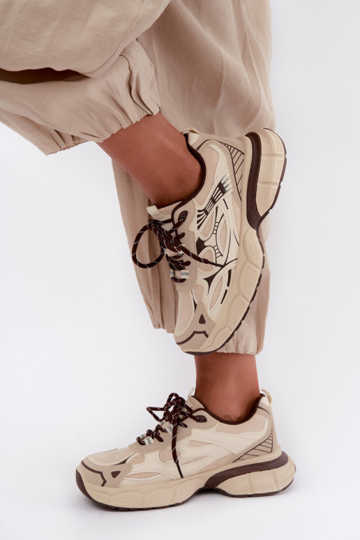 Zapatos deportivos con plataforma arena INanda