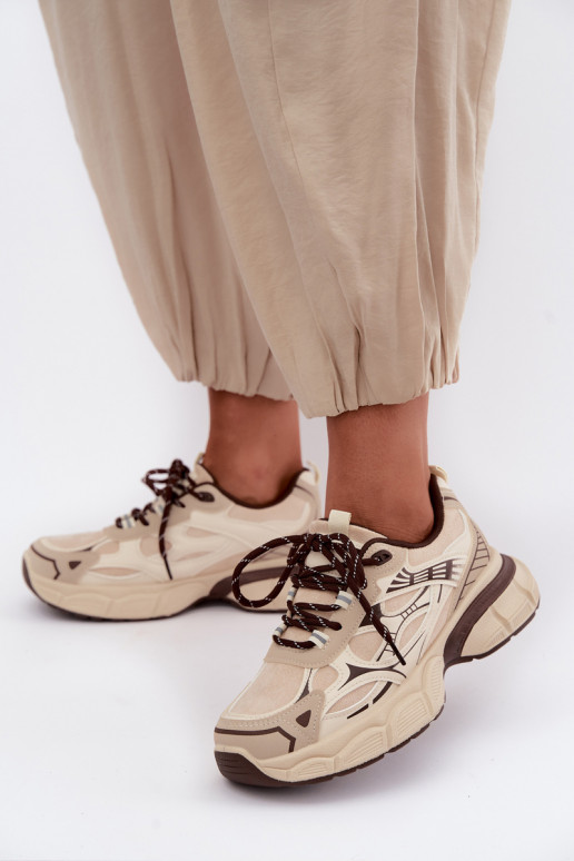 Zapatos deportivos con plataforma arena INanda