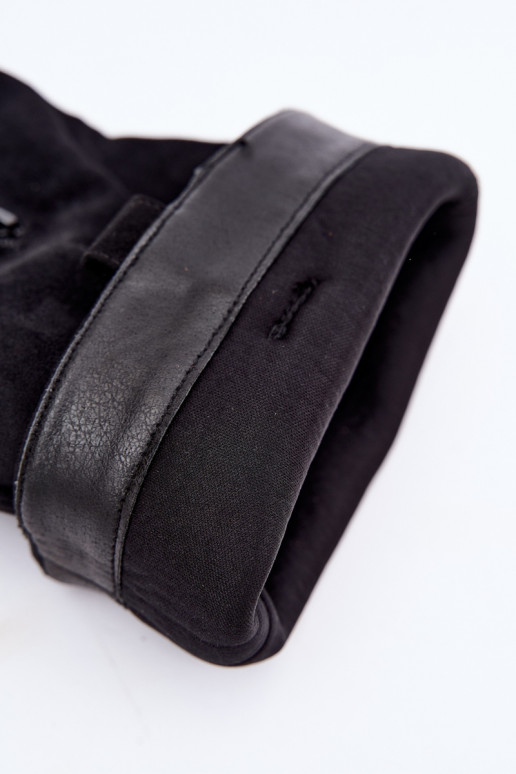 Botas altas de mujer con detalles decorativos en negro Morla