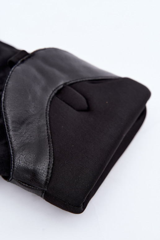 Botas altas de mujer estilo cowboy con tacón negro Kalena