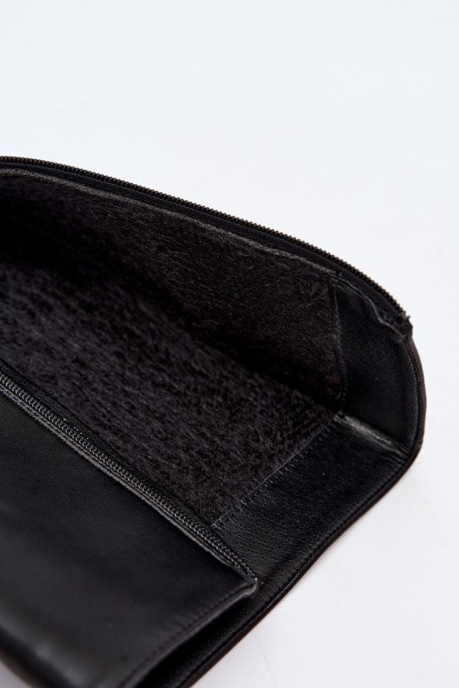 Botas altas de mujer aisladas con hebillas en negro Glena
