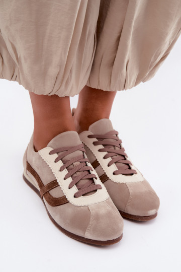 Zapatillas de ante sintético Zazoo N1402S2, arena