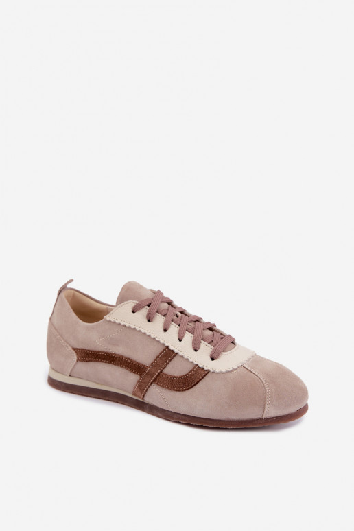 Zapatillas de ante sintético Zazoo N1402S2, arena