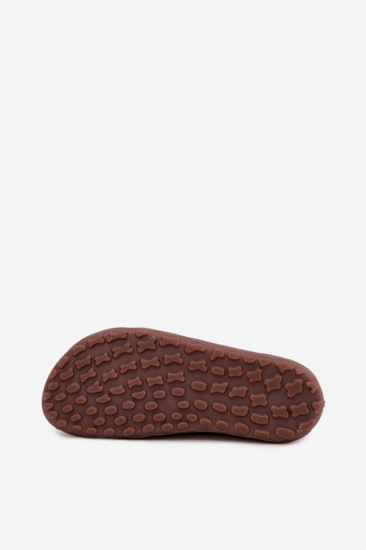 Mocasines de ante sintético Barefoot Zazoo 10220, marrón