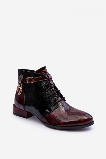 Botines de mujer burdeos Avalynė Tai turiciejka 5743A-23 2