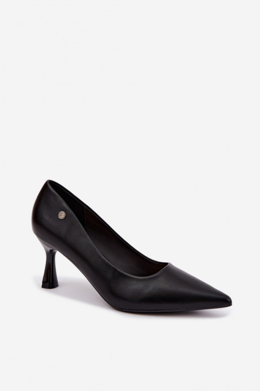 Zapatos de tacón Vinceza 62323 color negro