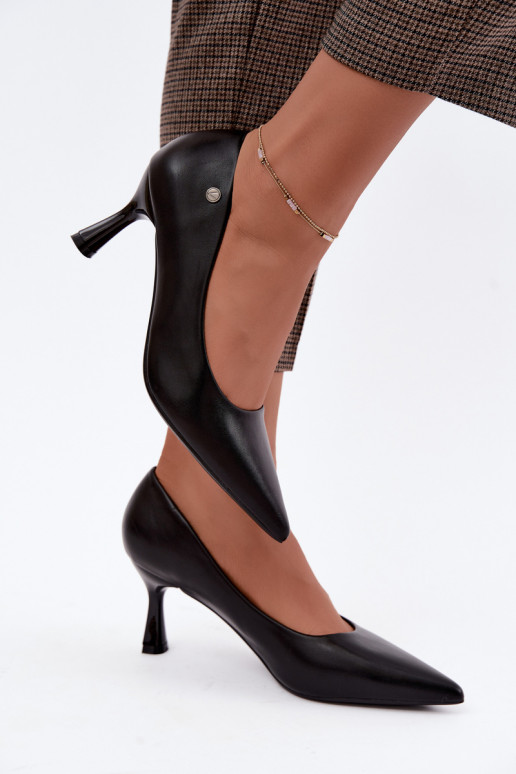 Zapatos de tacón Vinceza 62323 color negro