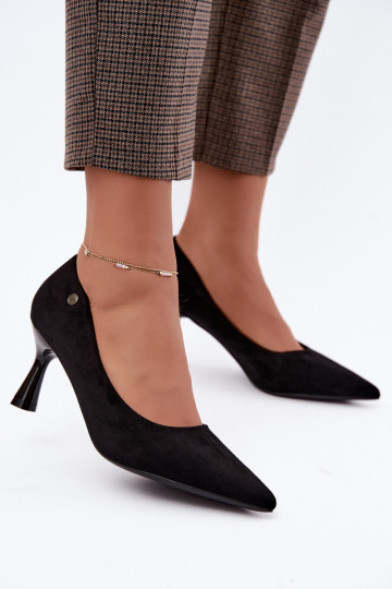 Zapatos de tacón Vinceza 62323 color negro 2
