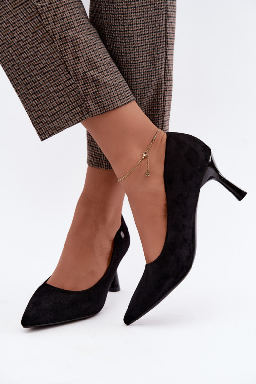 Zapatos de tacón Vinceza 62323 color negro