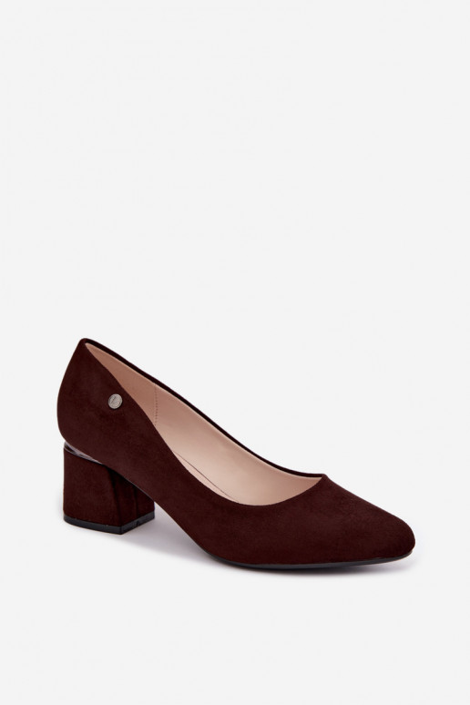 Botines Vinceza 62322 color chocolate