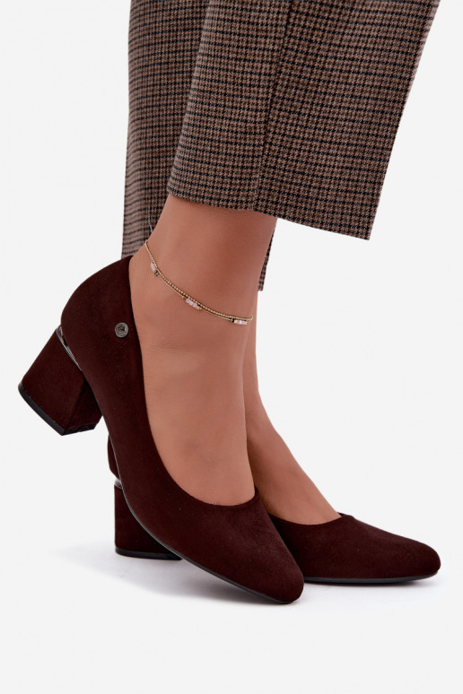 Botines Vinceza 62322 color chocolate