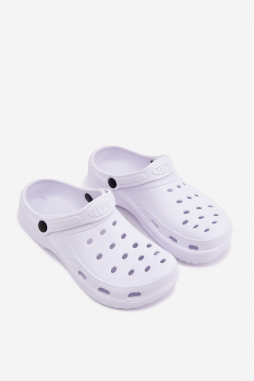 Zuecos ligeros blancos Aderis