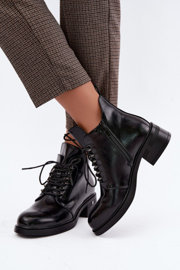 Botines aislados Klocke S.Barski HY62-8112 en color negro 2