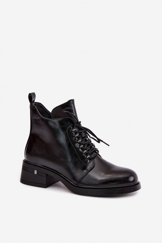 Botines aislados Klocke S.Barski HY62-8112 en color negro