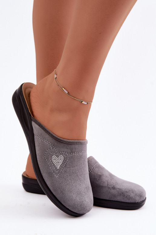 Chanclas en color gris Inblu CF000052