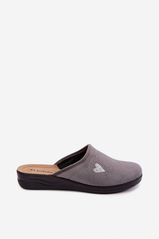 Chanclas en color gris Inblu CF000052