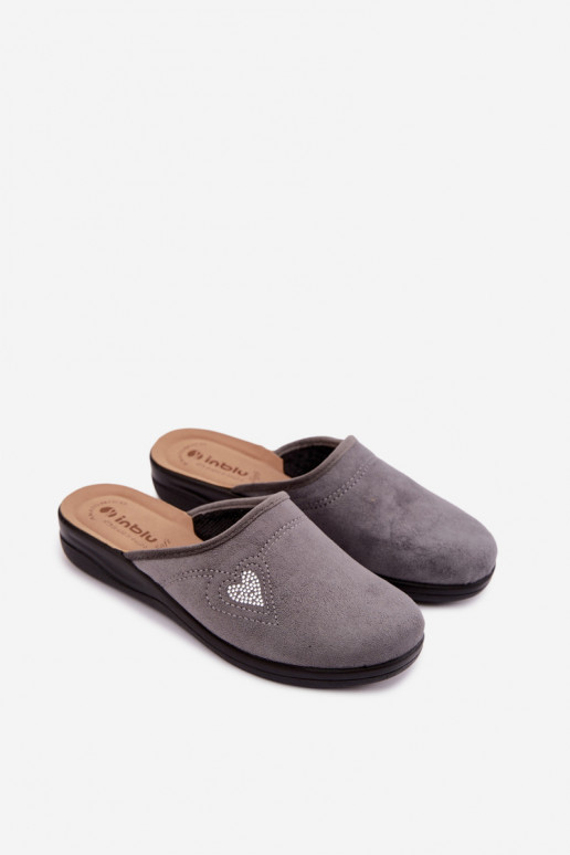Chanclas en color gris Inblu CF000052