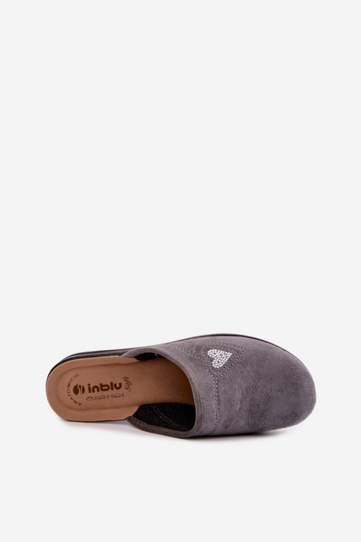 Chanclas en color gris Inblu CF000052