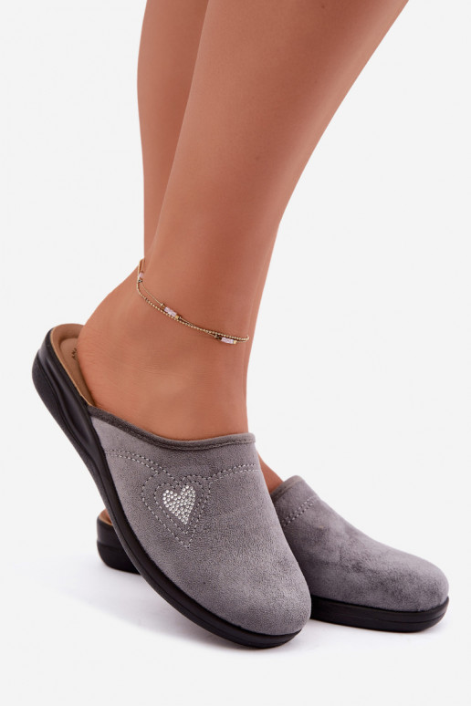 Chanclas en color gris Inblu CF000052