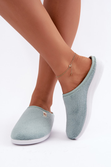 Zapatillas de casa en color menta Inblu EC000102